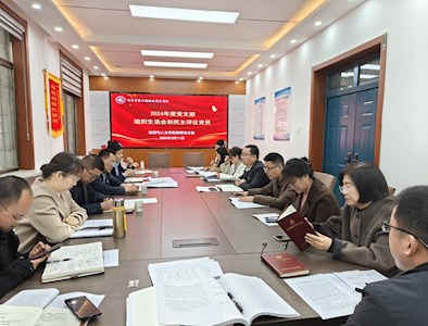 公司召开2024年度组织生活